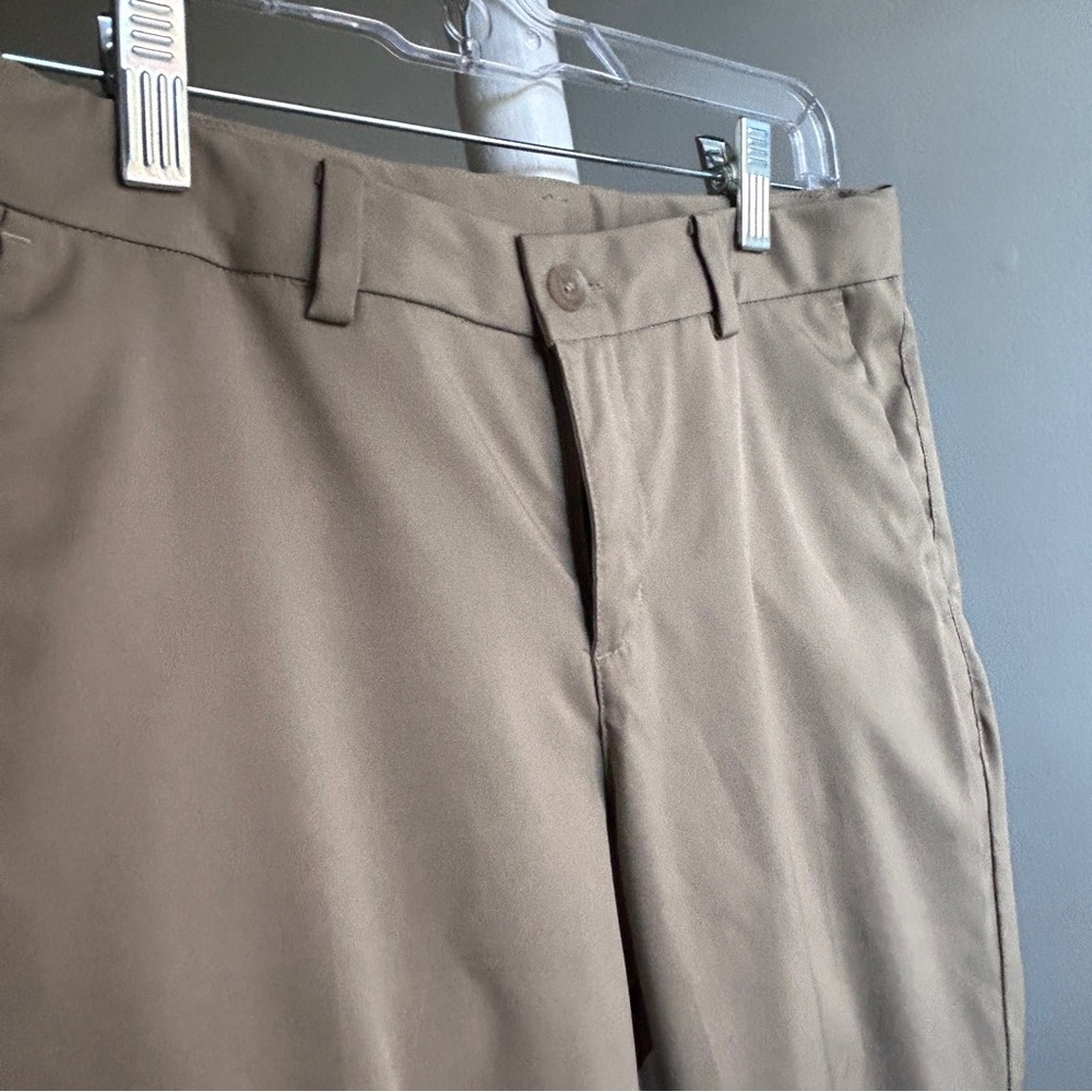 Nike Boy’s Size M Tan Golf Pants with Adjustable Waist